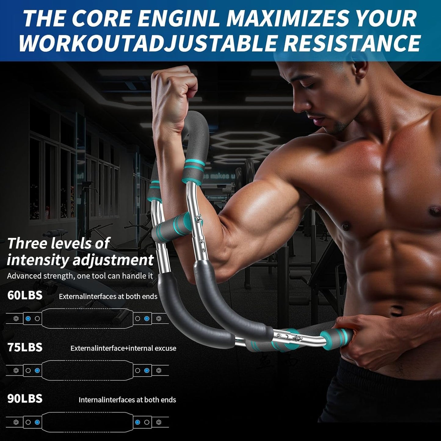 Multi-function arm strength training equipment at home 💪