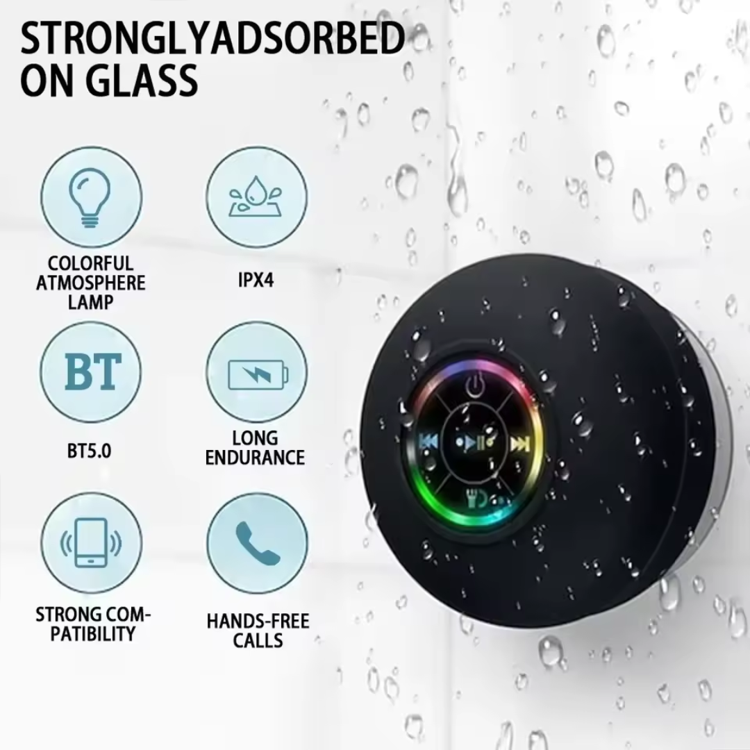 MGX® IPX4 Waterproof Portable Mini Bluetooth Speaker