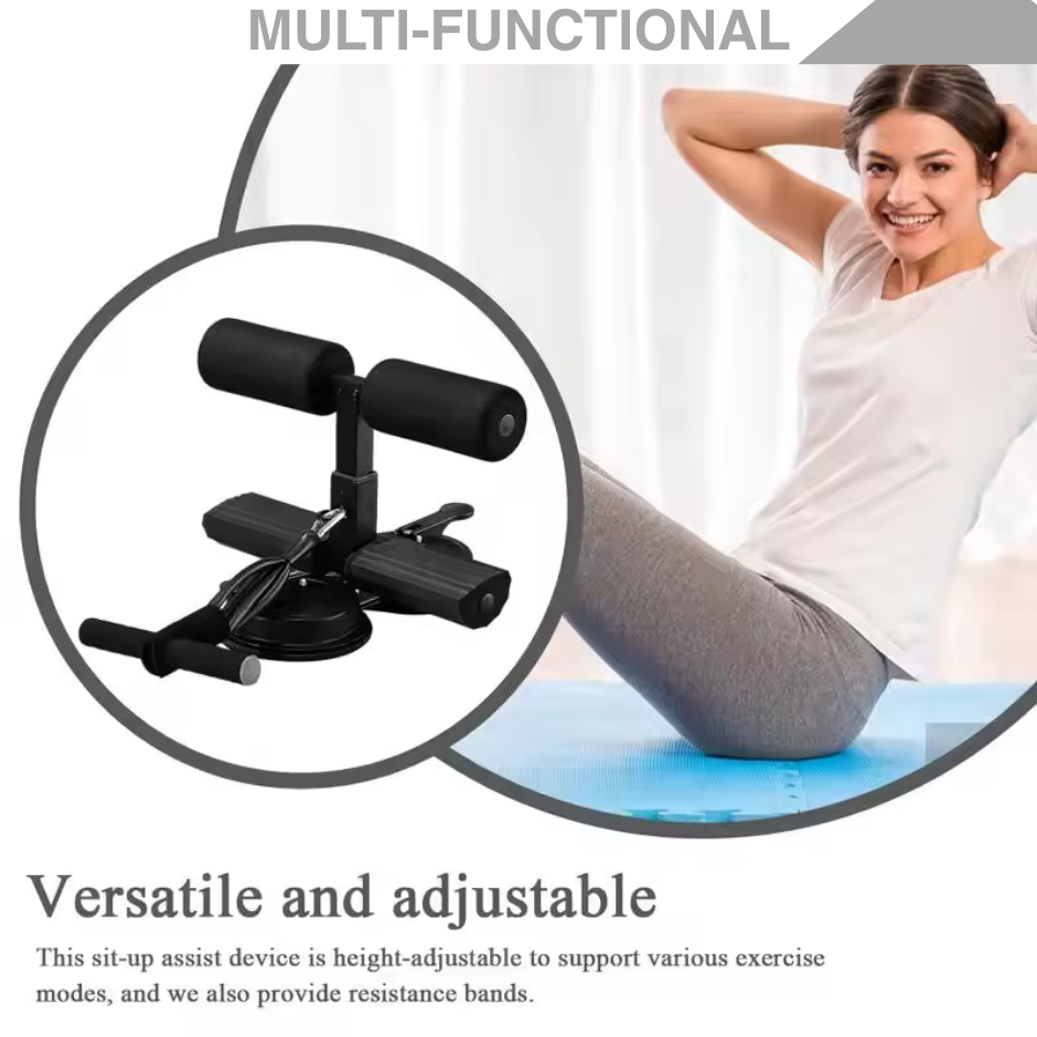 MGX® Portable Abdominal Exerciser with Tension Band Home Gym Exercise Equipment