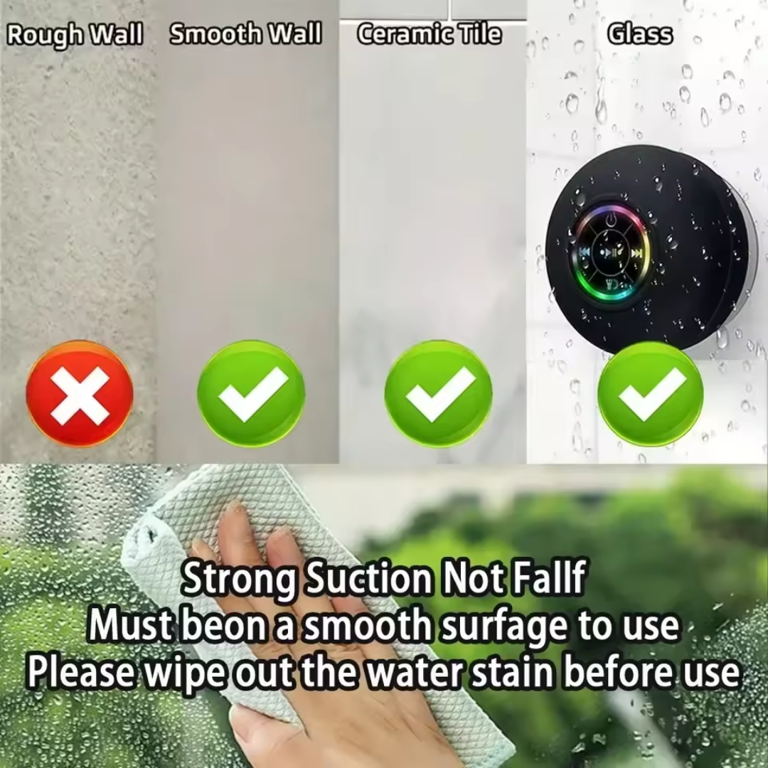 MGX® IPX4 Waterproof Portable Mini Bluetooth Speaker