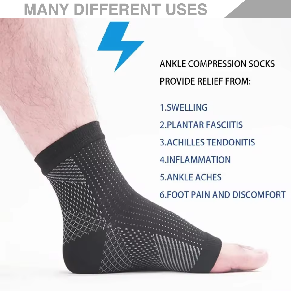MGX® ANKLE COMPRESSION SOCKS