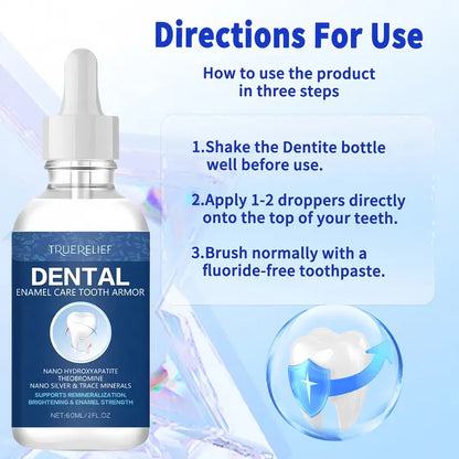 Dentite Tooth Armor Daily Oral Care for Sensitive Teeth & Anti-Cavity Support with Nano Hydroxyapatite & Theobromine