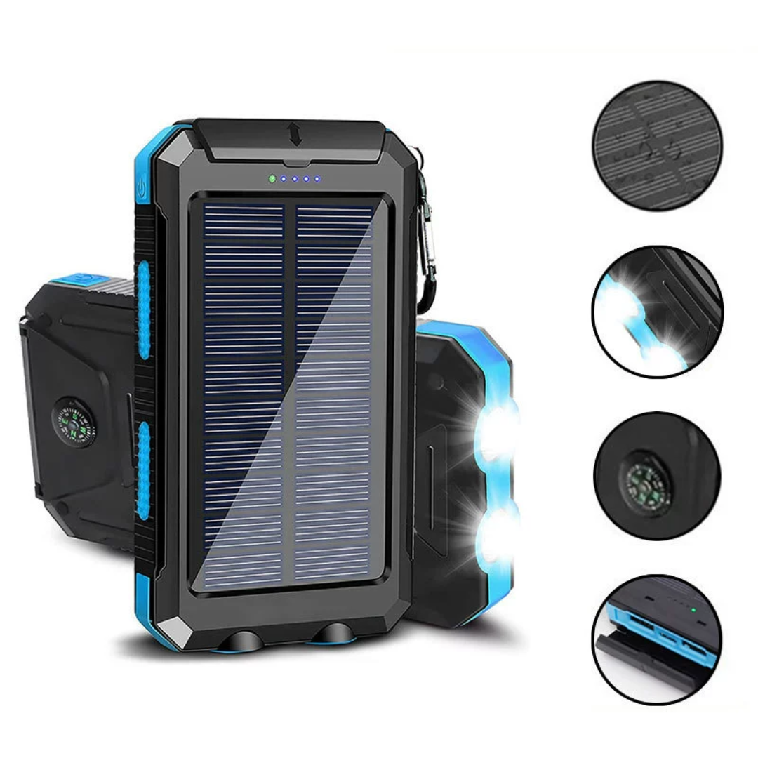 🔥Hot Sale 50% Off 💥Waterproof Solar Power Bank