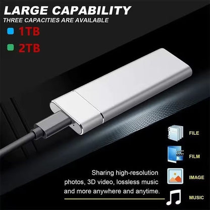 High Speed Portable SSD with Large Capacity