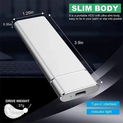 High Speed Portable SSD with Large Capacity