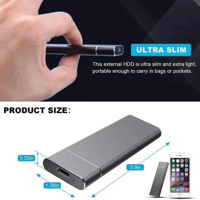 High Speed Portable SSD with Large Capacity
