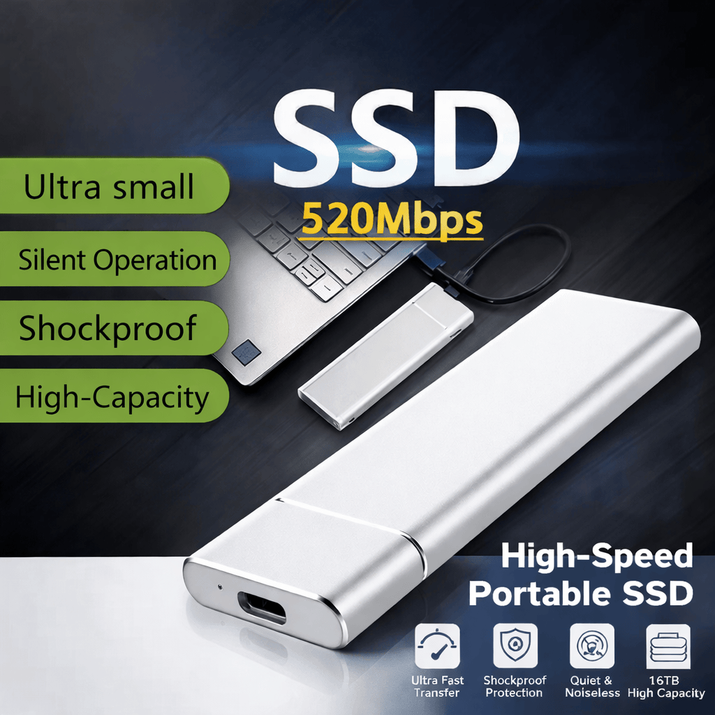 High Speed Portable SSD with Large Capacity