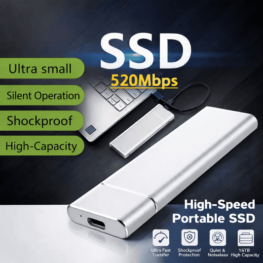 High Speed Portable SSD with Large Capacity