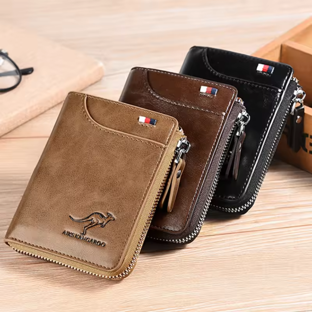 MGX® Men Wallet Zipper Purse