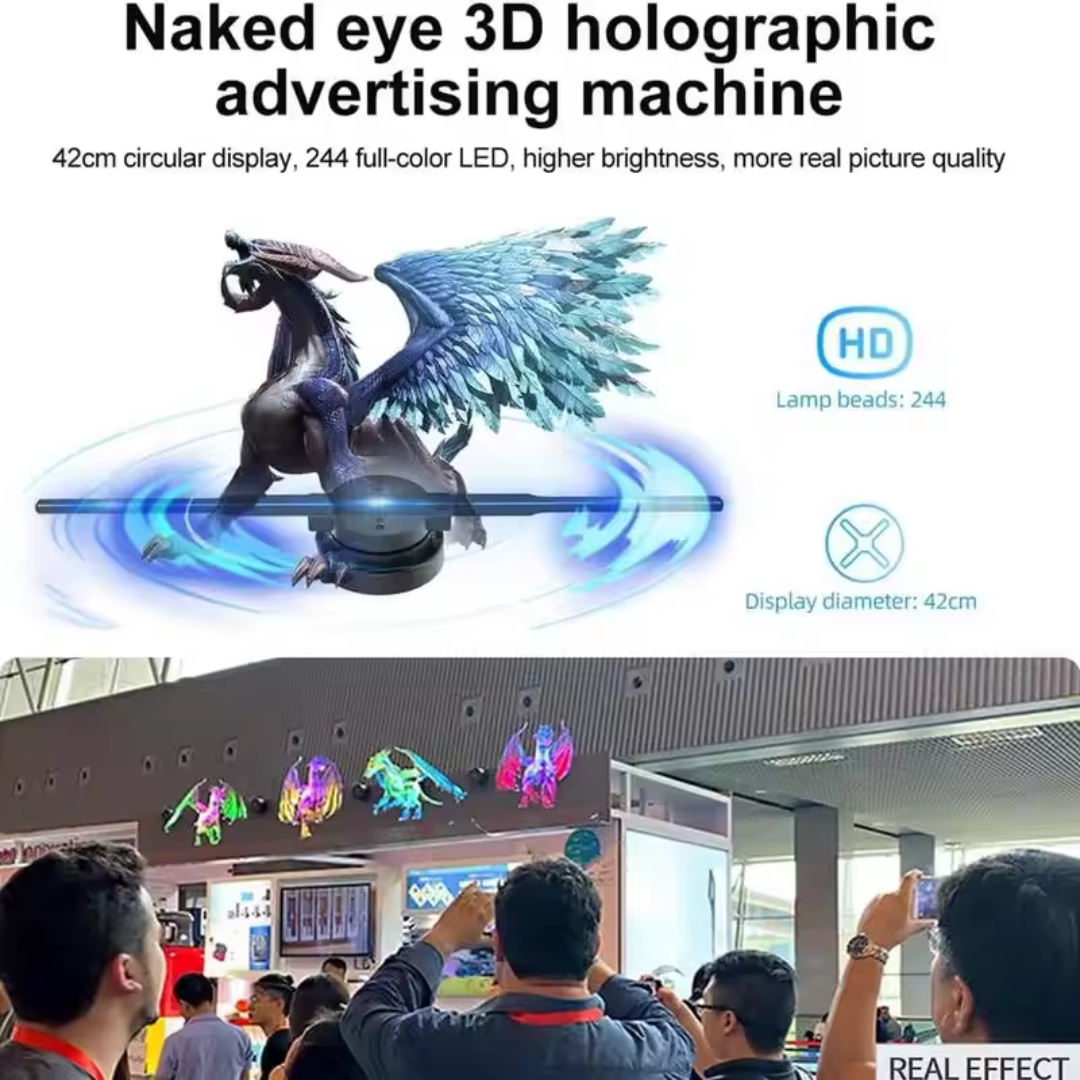 MGX® LED 3D Holographic Fan