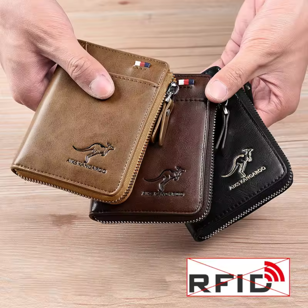 MGX® Men Wallet Zipper Purse