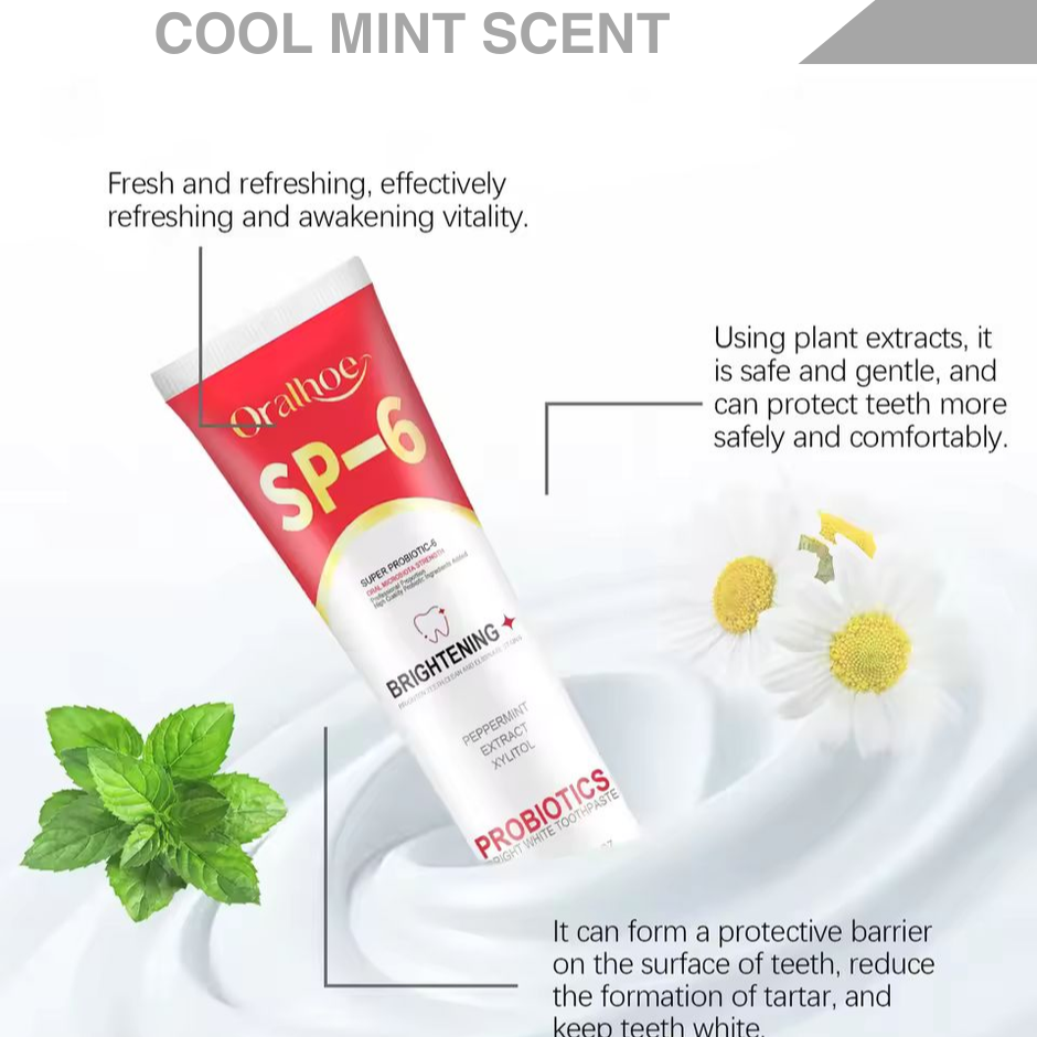 MGX® PROBIOTIC WHITENING TOOTHPASTE SP-6
