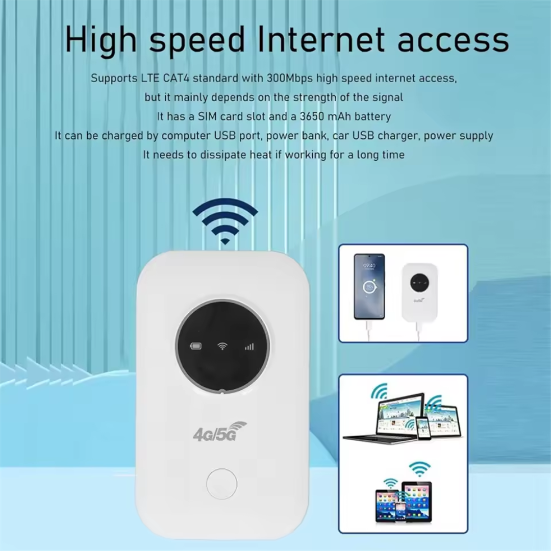 🌏 4G/5G LTE Modem Router [FREE INTERNET IN YOUR POCKET]