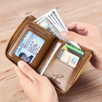 MGX® Men Wallet Zipper Purse