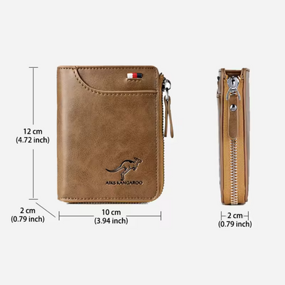 MGX® Men Wallet Zipper Purse