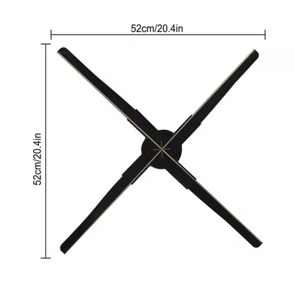 MGX® LED 3D Holographic Fan