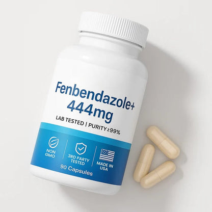 Last Day Promotion✨49% OFF🎁-Fenbondaznlo 444 mg Capsules – >99% Purity Certified, 90 capsules|Deworming