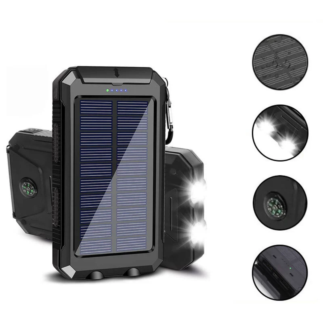 🔥Hot Sale 50% Off 💥Waterproof Solar Power Bank