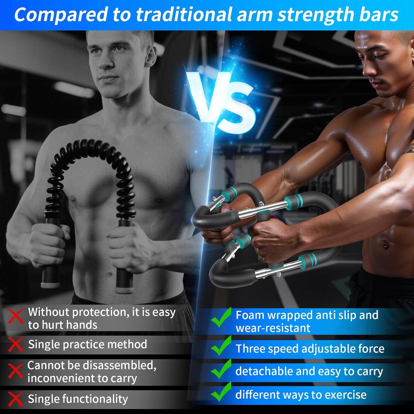 Multi-function arm strength training equipment at home 💪