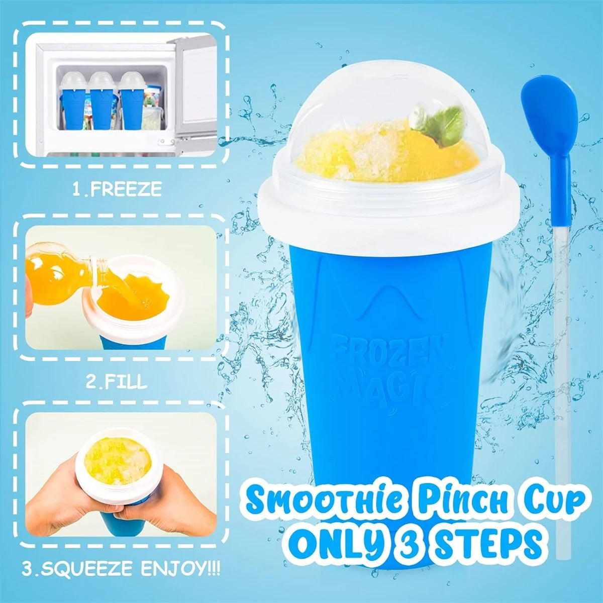 MGX® SqueezeFreeze™ – The Magic Slushy Cup