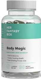 Body Magic Chlorophyll Pill - For Body Odor, Detox & Skin