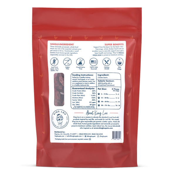 Whole Chicken Hearts