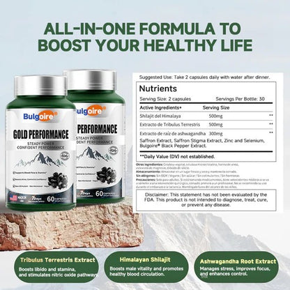 𝐁𝐮𝐥𝐠𝐨𝐢𝐫𝐞® 𝐆𝐨𝐥𝐝 𝐏𝐞𝐫𝐟𝐨𝐫𝐦𝐚𝐧𝐜𝐞 𝐂𝐚𝐩𝐬𝐮𝐥𝐞𝐬 – 𝐑𝐞𝐬𝐭𝐨𝐫𝐞 𝐘𝐨𝐮𝐫 𝐕𝐢𝐭𝐚𝐥𝐢𝐭𝐲 𝐚𝐧𝐝 𝐂𝐨𝐧𝐟𝐢𝐝𝐞𝐧𝐜𝐞 𝐢𝐧 𝟑𝟎 𝐃𝐚𝐲𝐬 – 𝐍𝐚𝐭𝐮𝐫𝐚𝐥 𝐒𝐢𝐳𝐞 & 𝐒𝐭𝐚𝐦𝐢𝐧𝐚 𝐄𝐧𝐡𝐚𝐧𝐜𝐞𝐫 𝐟𝐨𝐫 𝐌𝐞𝐧