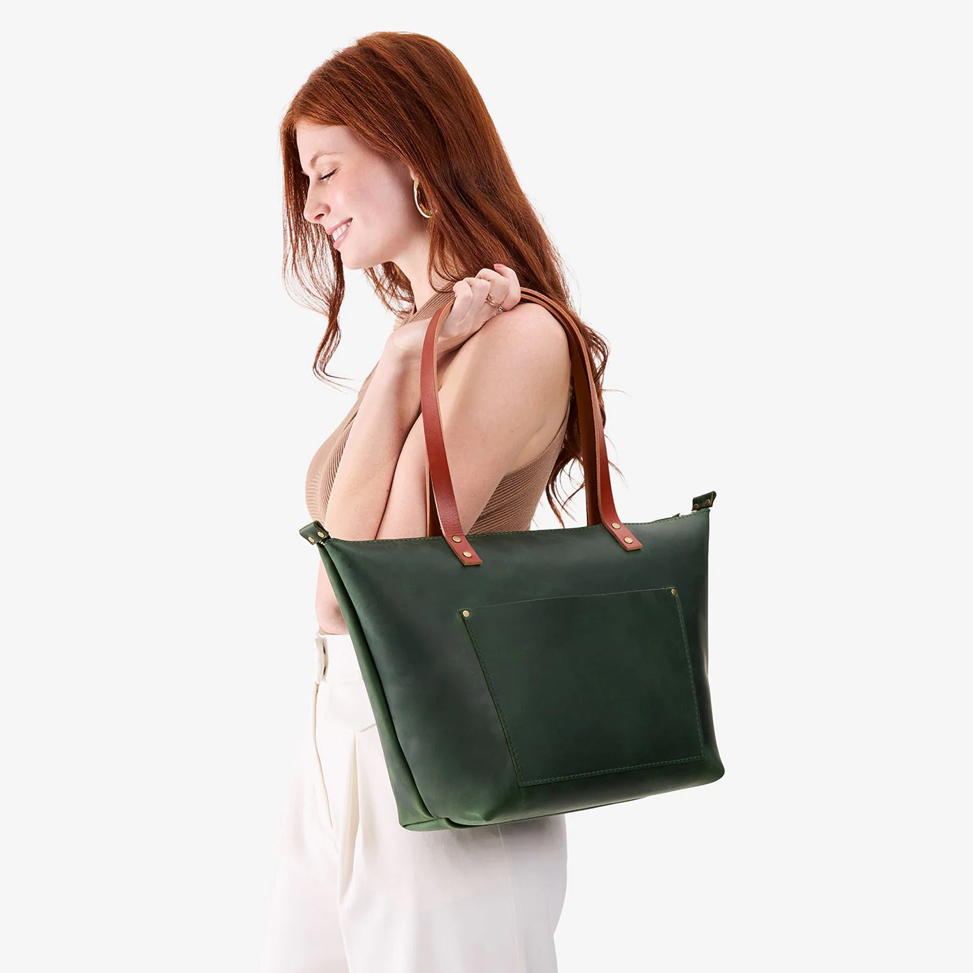 Leather Tote Bag
