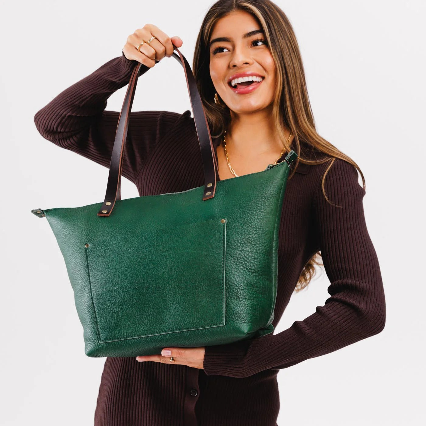 Leather Tote Bag