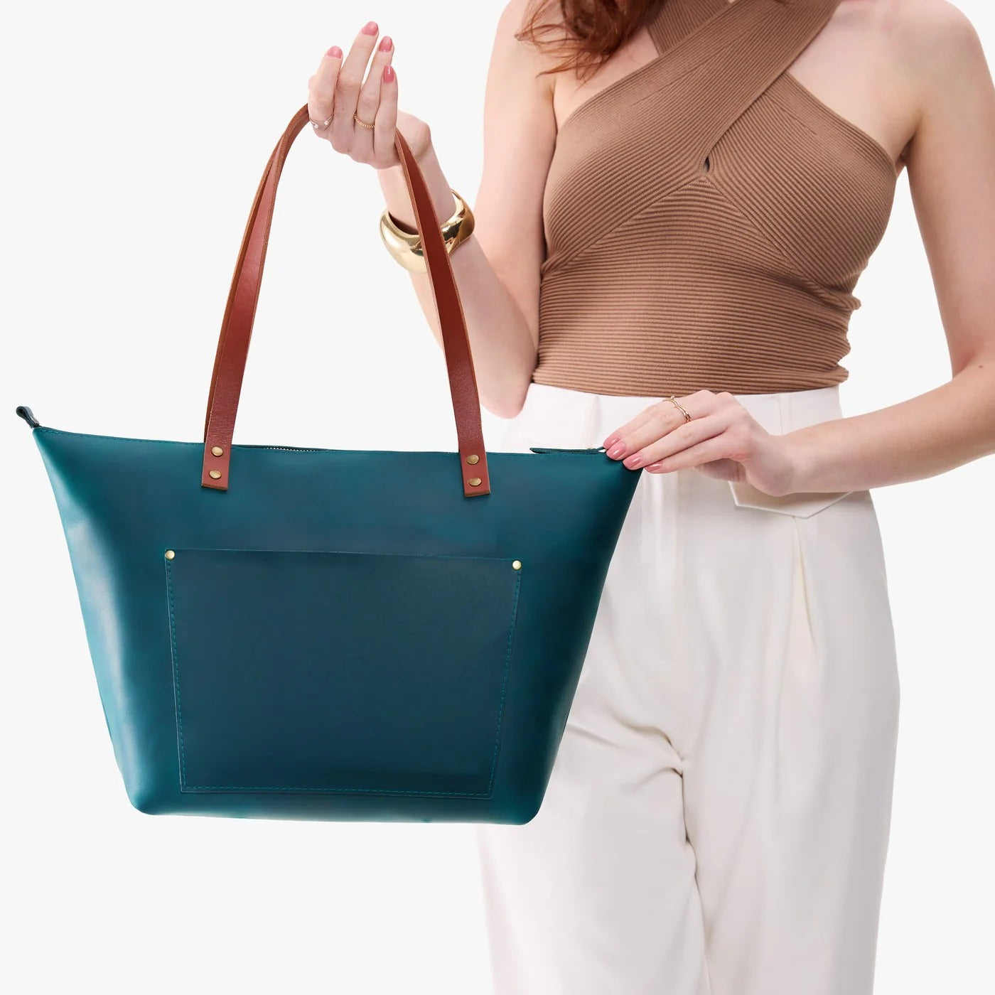 Leather Tote Bag