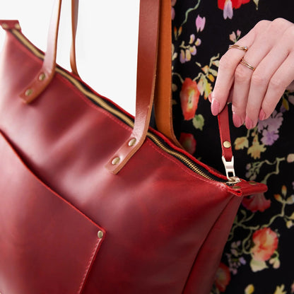 Leather Tote Bag
