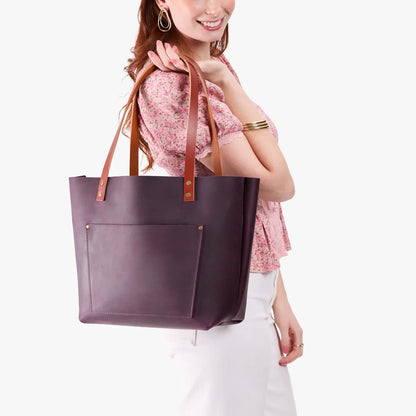 Leather Tote Bag