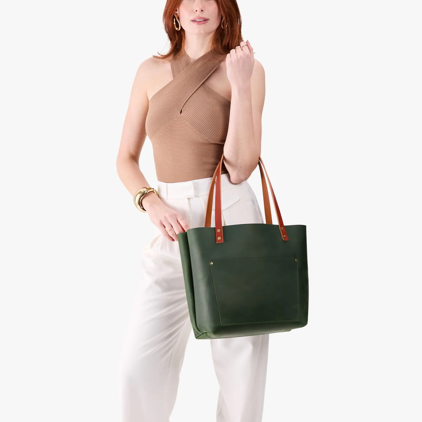 Leather Tote Bag