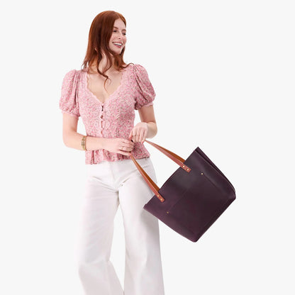 Leather Tote Bag