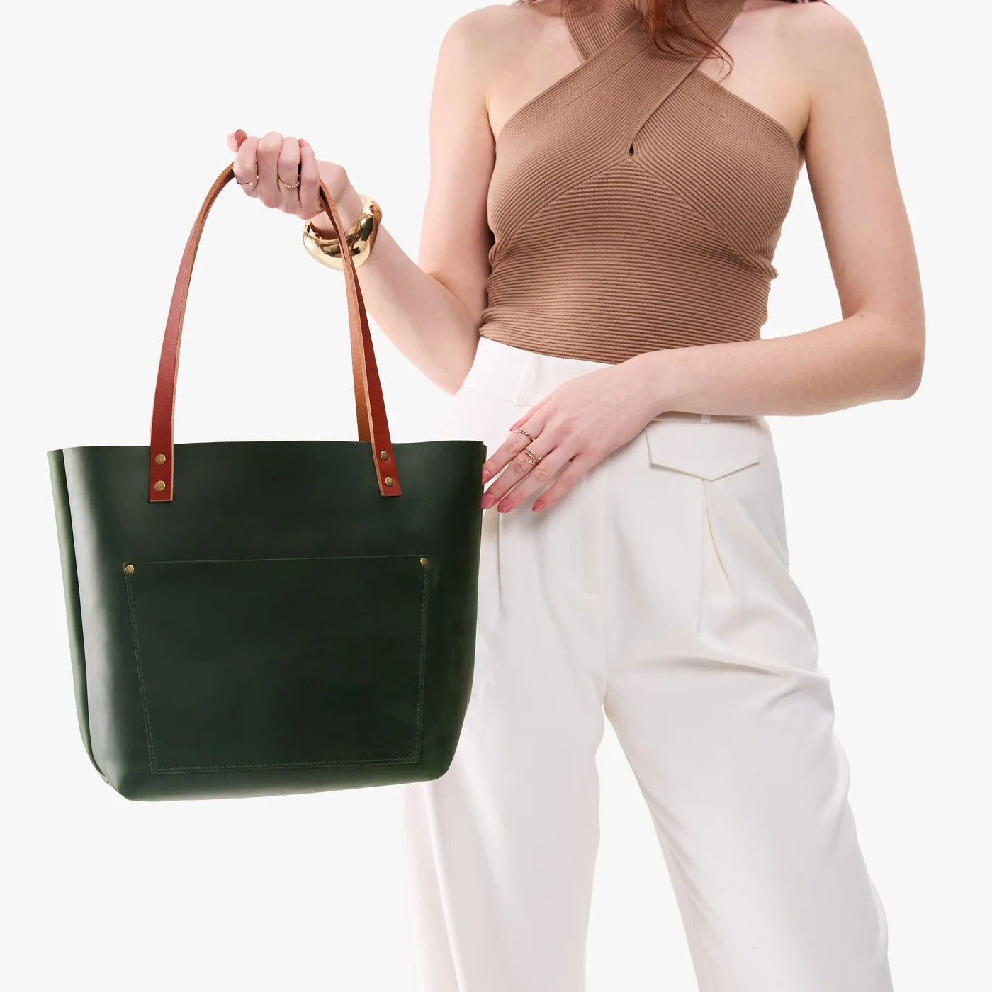 Leather Tote Bag
