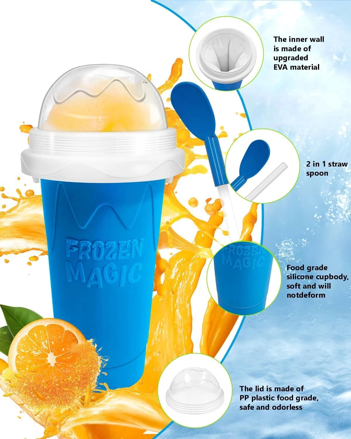MGX® SqueezeFreeze™ – The Magic Slushy Cup