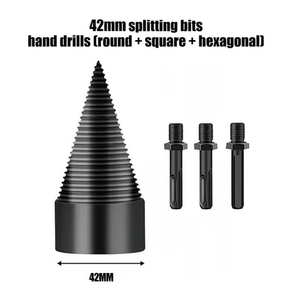 🔥 Hot Summer Sale 69% OFF🔥WOOD LOG SPLITTER FIREWOOD DRILL BIT
