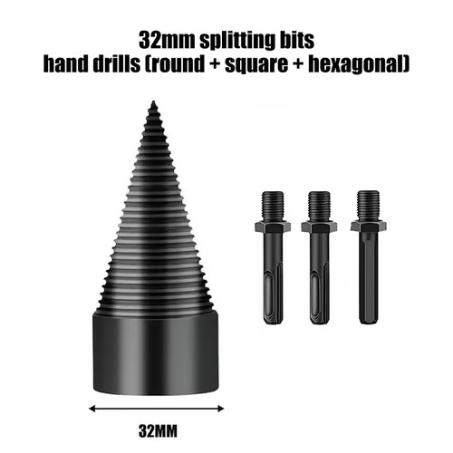 🔥 Hot Summer Sale 69% OFF🔥WOOD LOG SPLITTER FIREWOOD DRILL BIT